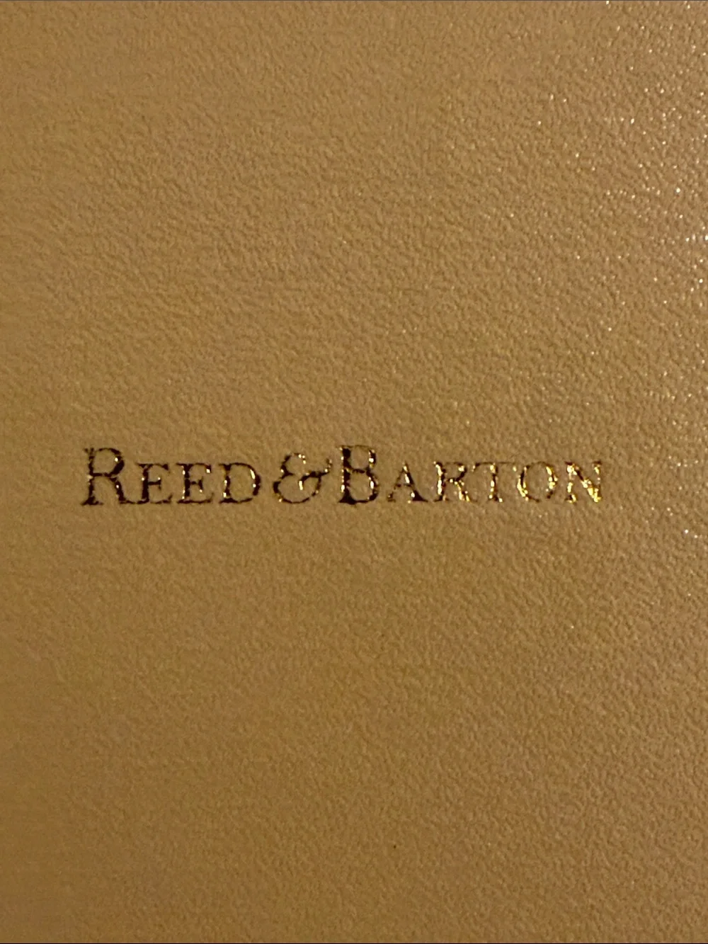 Reed & Barton Leopard Cheetah Print Ring Organizer - Beige Interior 7x5 NWOT